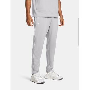 Under Armour UA Command‎ Warm-Up Pants Gray White Men's Size 4XL 1360715-011 New
